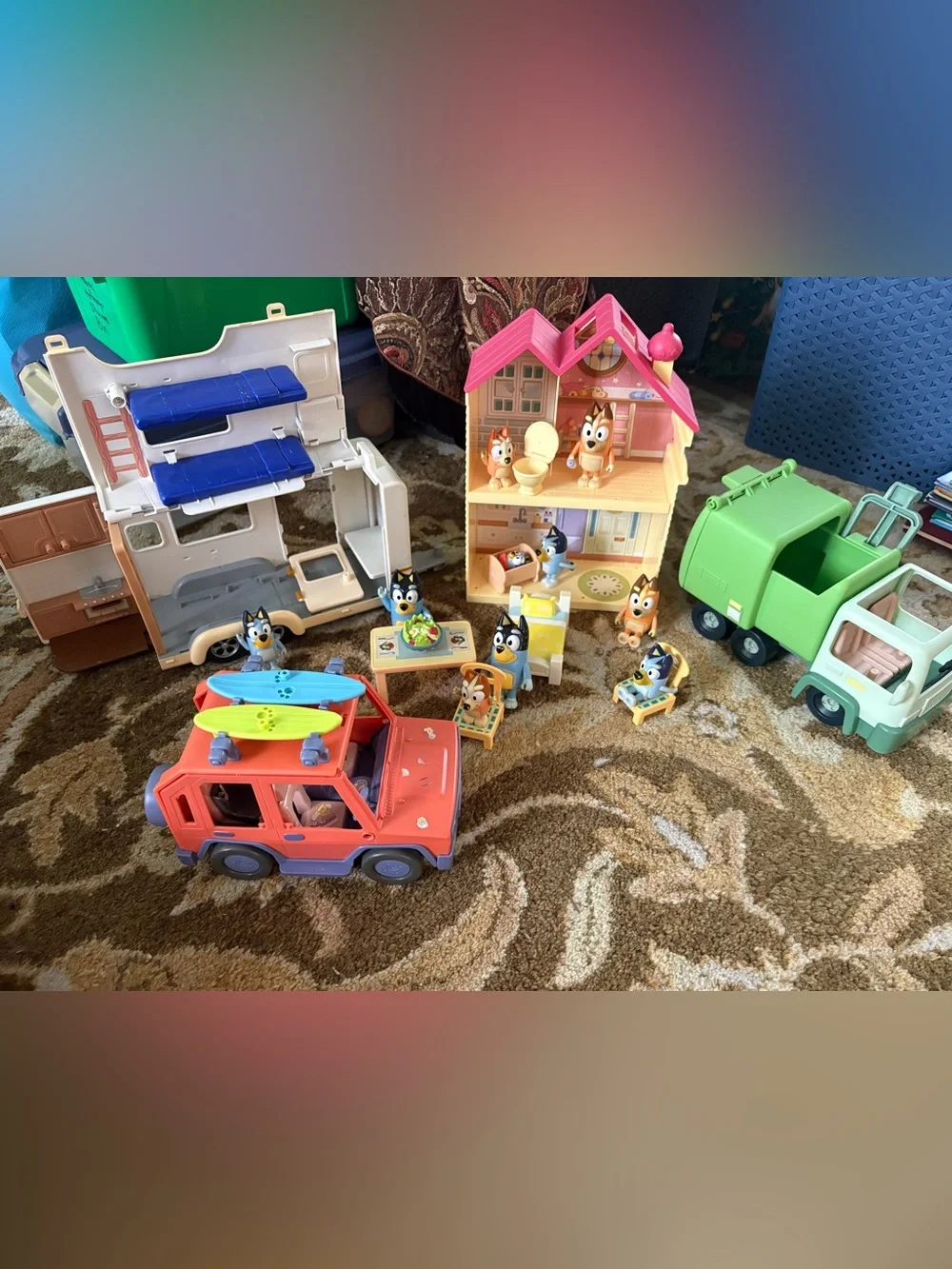 Bluey and Friends Playset